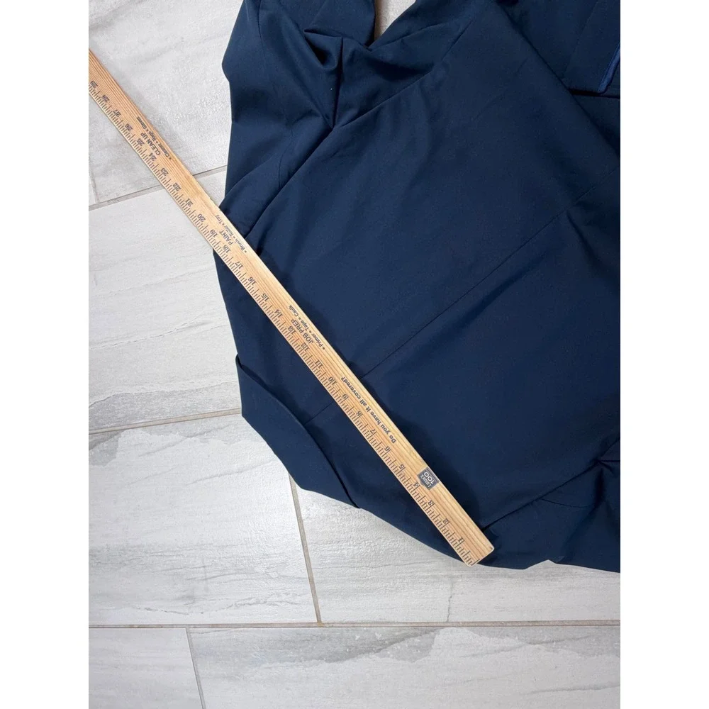 Sene Mens Custom Navy Blue Cotton Chore Coat Blazer Jacket SBNY21030153